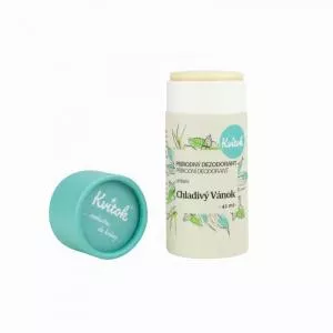 Kvitok Cool Breeze Solid Deodorant (42 ml) - effektiv i op til 24 timer