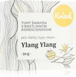 Kvitok Stiv shampoo med balsam til let hår Ylang Ylang XXL (50 g) - skummer smukt