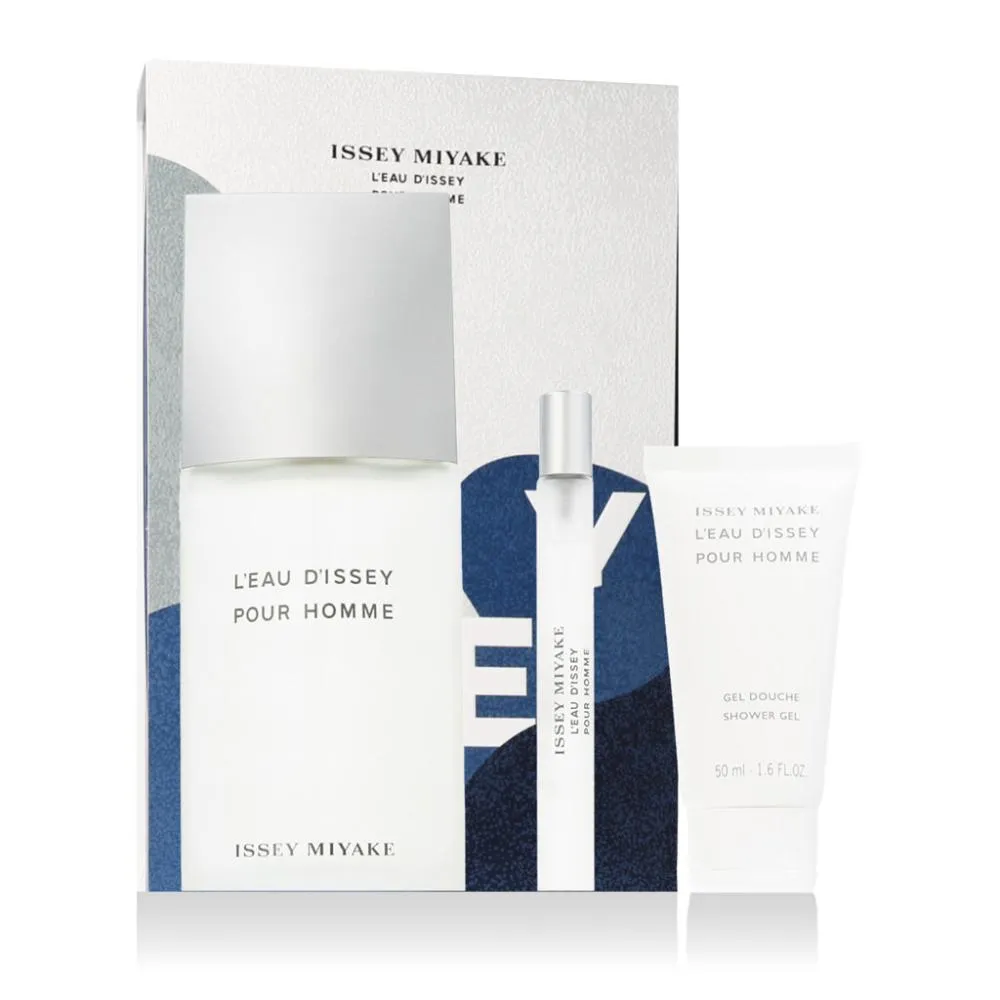 L'Eau d'Issey Pour Homme 125 ml + EDT 10 ml + SG eau de toilette til mænd 50 ml