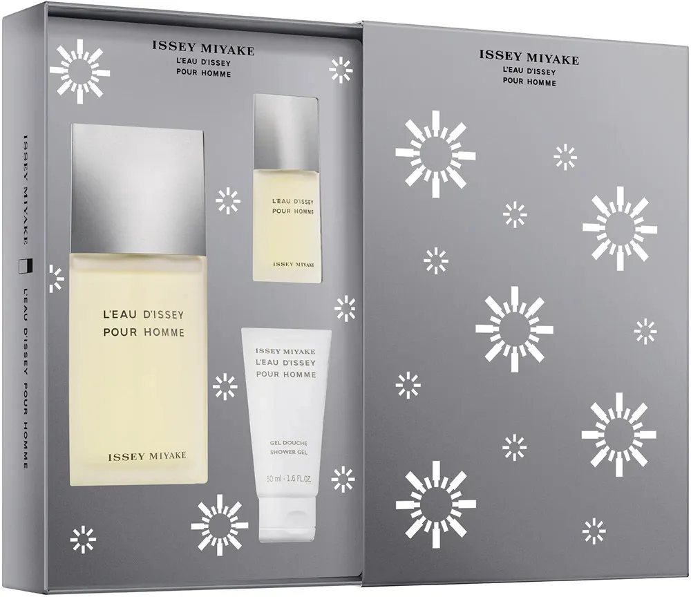 L'Eau d'Issey Pour Homme 125 ml + EDT 15 ml + SG eau de toilette til mænd 50 ml