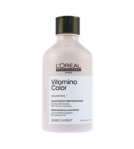 Professionnel Serie Expert Vitamino Color glansgivende shampoo til farvet hår 300 ml