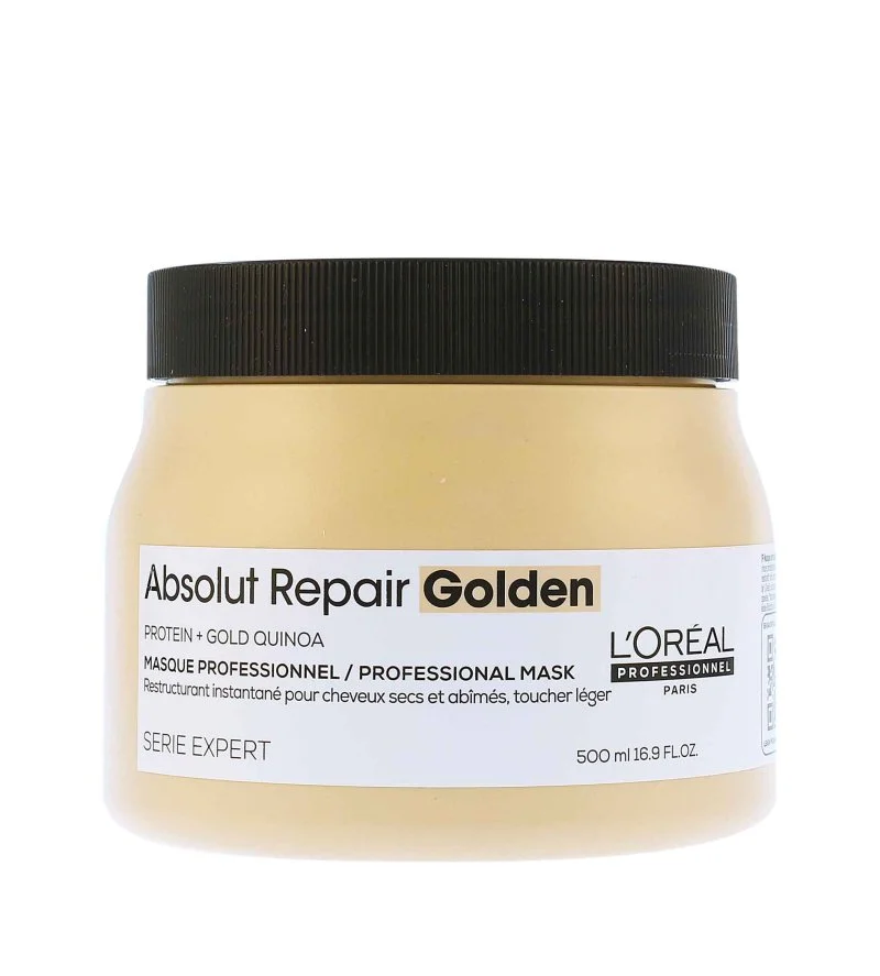 Serie Expert Absolut Repair Golden regenererende hårmaske 500 ml