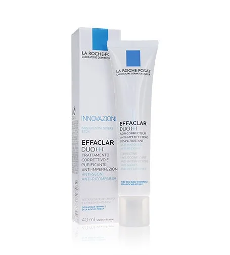 Effaclar Duo (+) korrigerende og genopbyggende pleje mod akne 40 ml