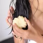 Lamazuna Stiv balsam til alle hårtyper BIO - vanilje (75 g) - tæmmer og dufter sødt af hår