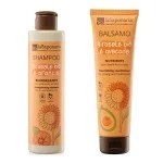 laSaponaria Økologisk shampoo med solsikke og sød appelsin 30 ml