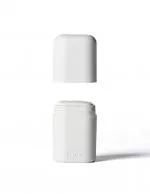 laSaponaria Solid deodorant-applikator - genopfyldelig Hvid - i elegante farver