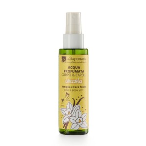 Krops- og hårmist Pamper - vanilje & tonkabønne (100 ml) - til krop og hår