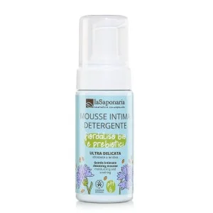 laSaponaria Intim vaskeskum med kornblomst & præbiotika, ØKO (100 ml) - velegnet til børn og overgangsalderen