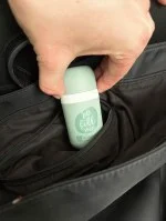 laSaponaria Refill til Grace roll-on deodorant - duftfri økologisk (40 ml) - til sensitiv hud