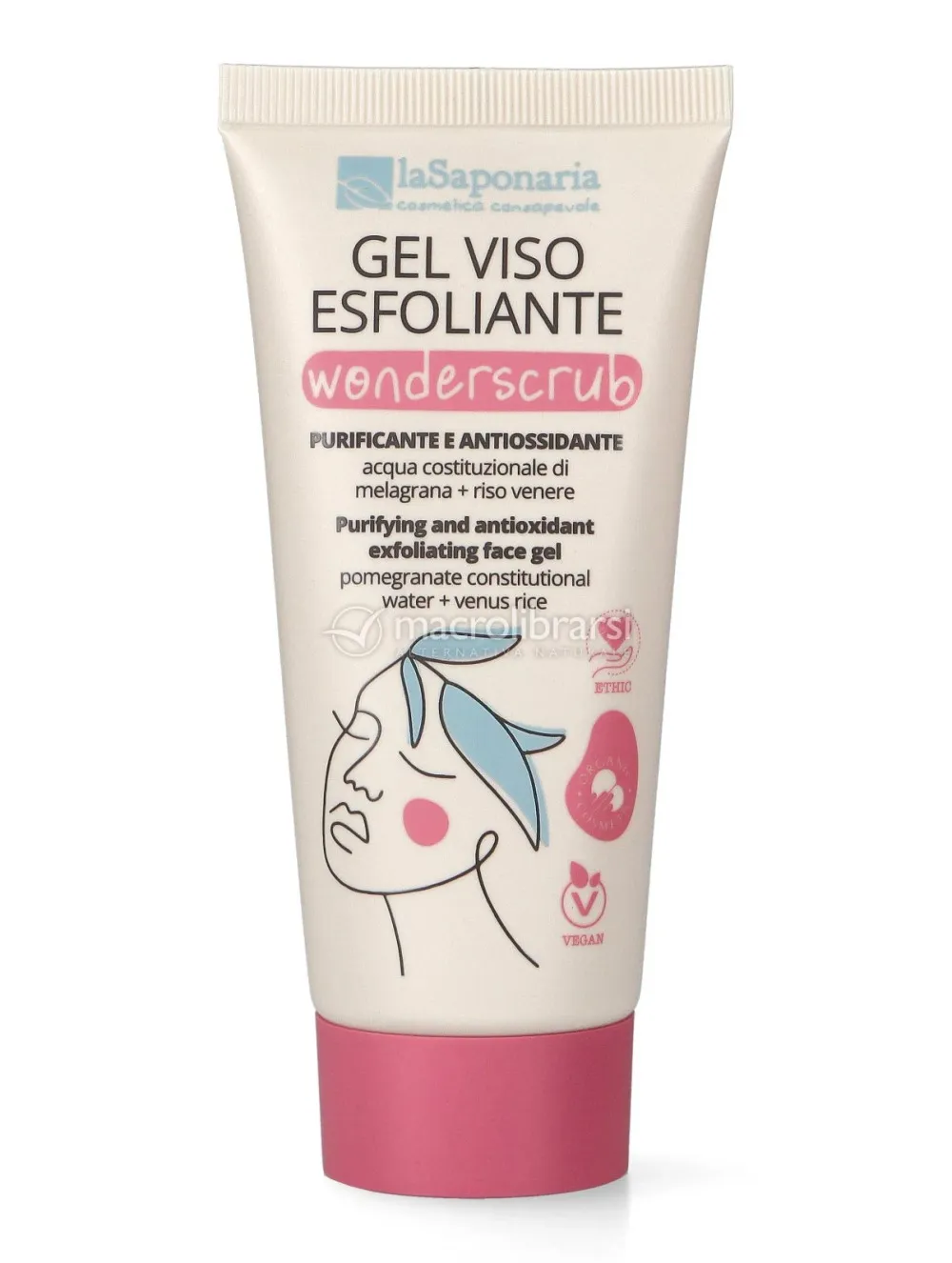 laSaponaria WonderScrub BIO Peeling Gel (100 ml)