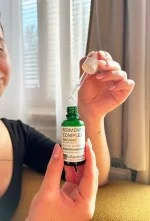 laSaponaria Ansigtsserum - Fermenteret BIO-kompleks (30 ml) - for mere spændstig, mere strålende og glattere hud