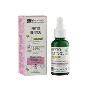 laSaponaria Ansigtsserum - Fytoretinol BIO (30 ml) - regenererer og lysner huden