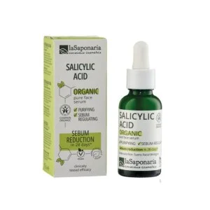 laSaponaria Ansigtsserum - Salicylsyre BIO (30 ml) - til hud med tendens til akne