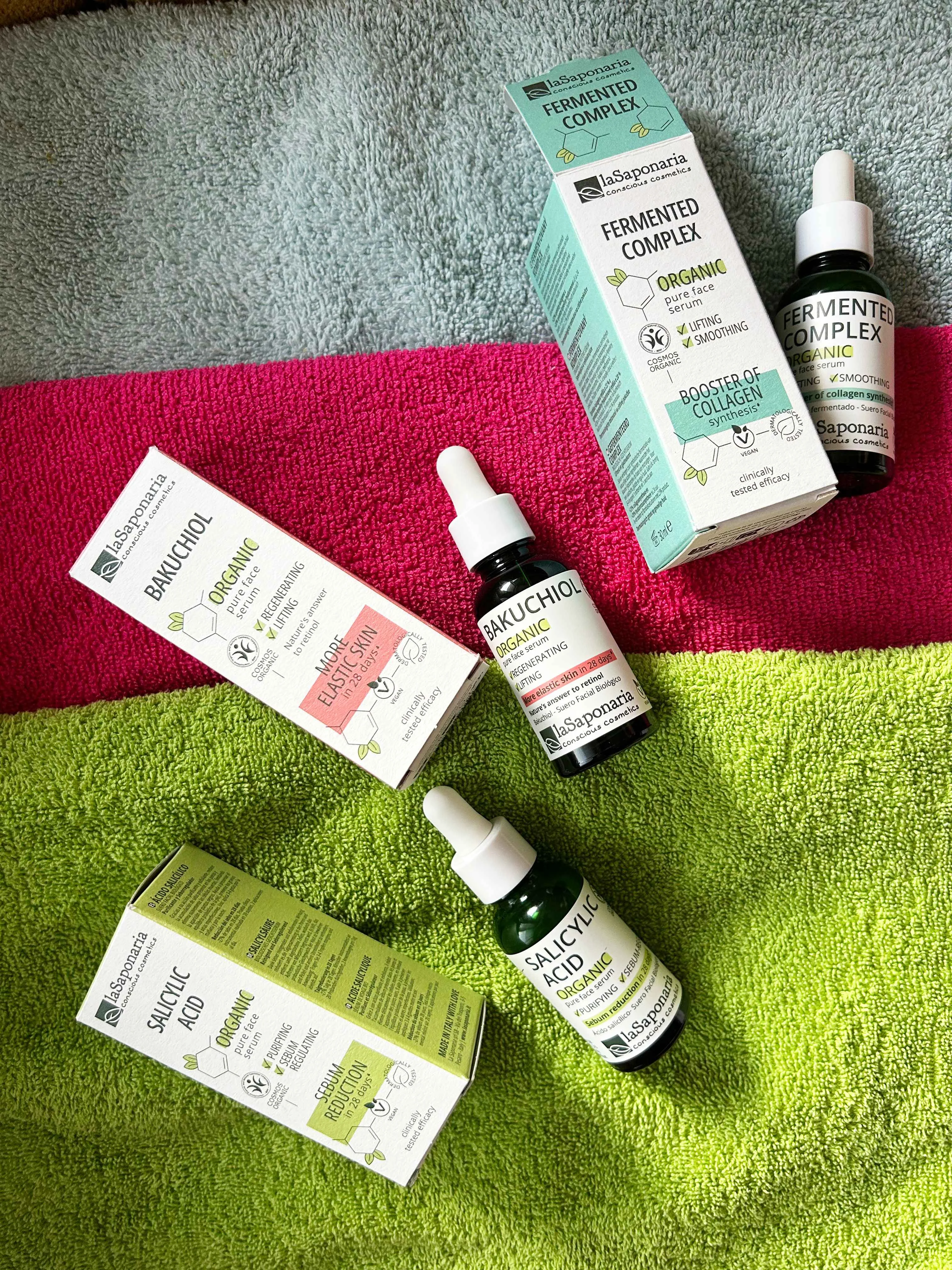 laSaponaria Ansigtsserum - Salicylsyre BIO (30 ml) - til hud med tendens til akne