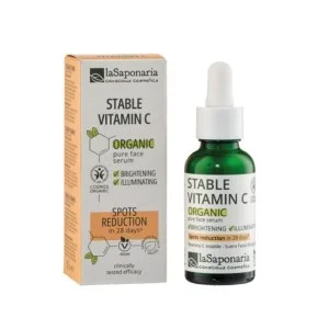 laSaponaria Ansigtsserum - Økologisk C-vitamin (30 ml) - for en frisk og strålende hud