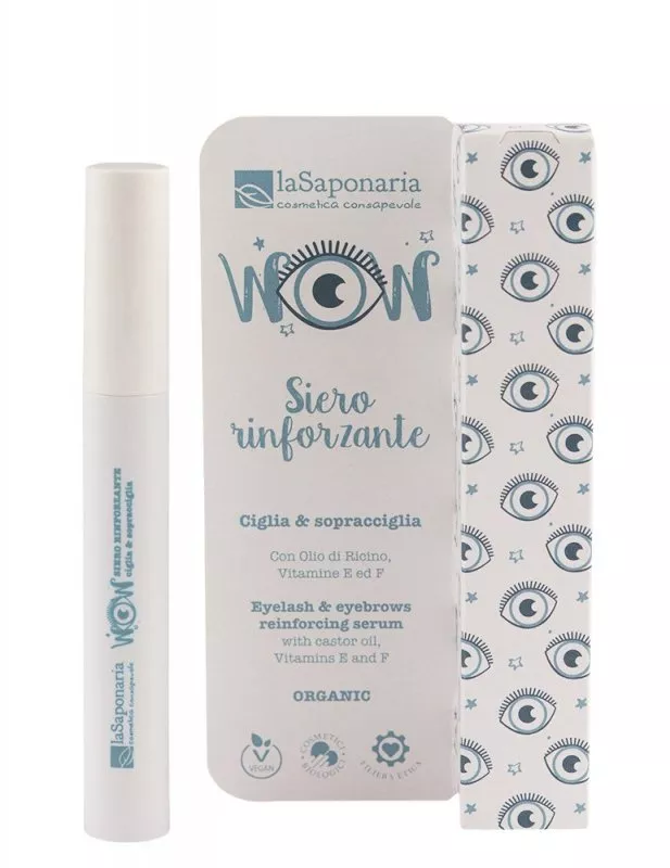 laSaponaria Styrkende serum til øjenvipper og øjenbryn BIO (10 ml)