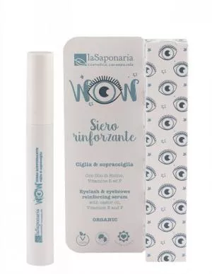 laSaponaria Styrkende serum til øjenvipper og øjenbryn BIO (10 ml)