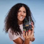 laSaponaria Plantekeratin til håret - aktivt restrukturerende og volumengivende spray (100 ml) - velegnet til skadet og fint hår
