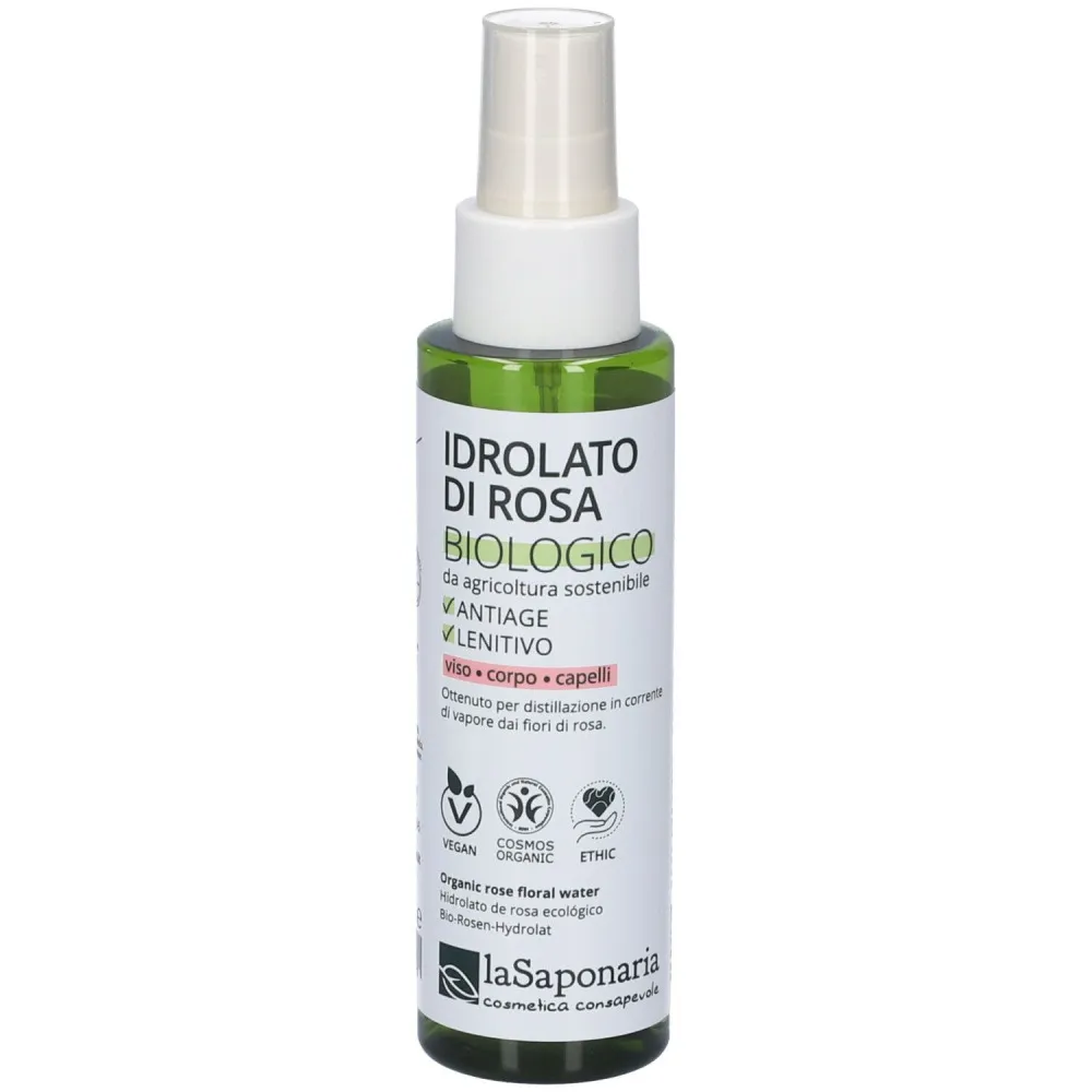 laSaponaria Rosenblomstvand BIO (100 ml)