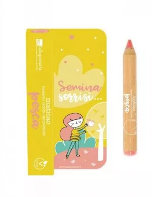 laSaponaria Maticao Tinted Lip Balm i Pencil - Peach (2,5 g)