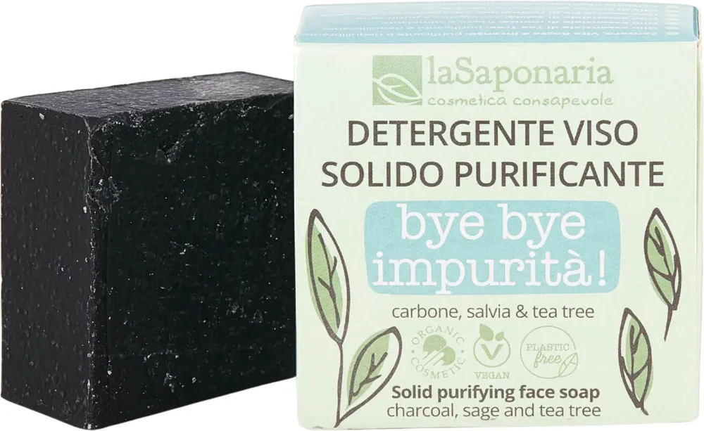 laSaponaria Fast sæbe til fedtet og kombineret hud BIO (70 g)