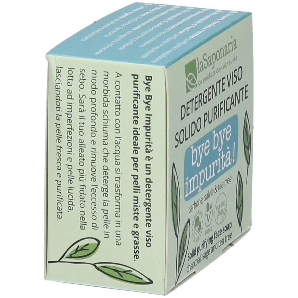 laSaponaria Fast sæbe til fedtet og kombineret hud BIO (70 g)