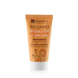 laSaponaria Nærende balsam med solsikke og avocado til tørt og skadet hår 30 ml