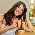 laSaponaria Nærende balsam med solsikke og avocado til tørt og skadet hår 30 ml