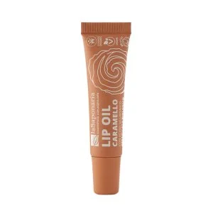 laSaponaria Nærende læbeolie med økologisk karamel - Warm Nude (12 ml) - til blanke og dybt plejede læber