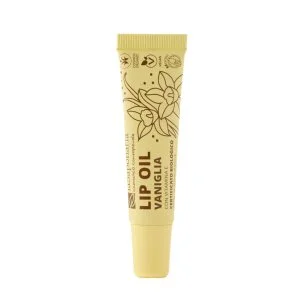 laSaponaria Nærende læbeolie med vanilje ØKO - transparent (12 ml) - til blanke og dybt nærede læber
