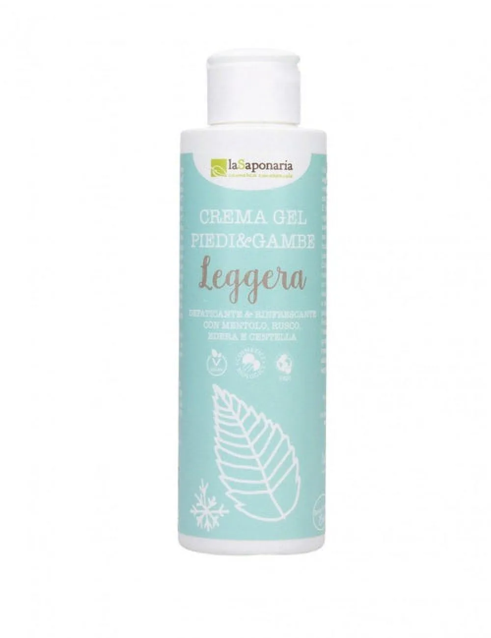 laSaponaria Beroligende creme til trætte fødder BIO (150 ml)