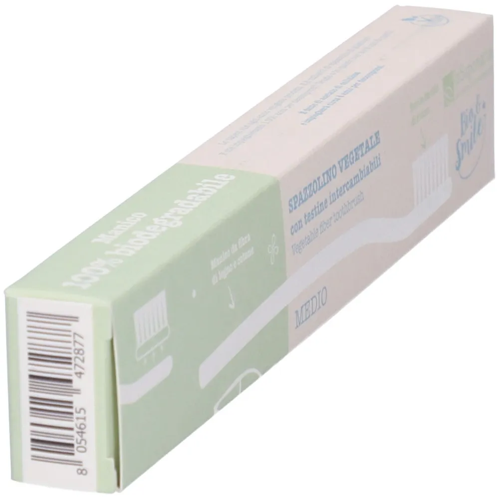 laSaponaria Tandbørste (medium) - 100% naturlige materialer