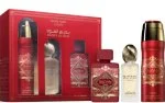 Badee Al Oud Sublime gavesæt - 100 ml + parfumeret spray 200 ml + hårmist eau de parfum 50 ml