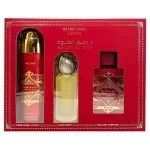 Badee Al Oud Sublime gavesæt - 100 ml + parfumeret spray 200 ml + hårmist eau de parfum 50 ml