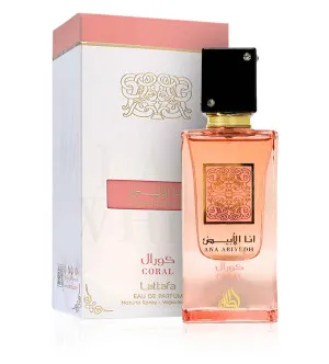 Lattafa Ana Abiyedh Coral parfumeret vand til kvinder 60 ml