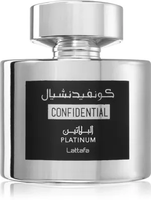 Lattafa Confidential Platinum Eau de Parfum til mænd 100 ml