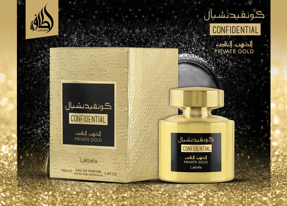 Confidential Private Gold parfumeret vand unisex 100 ml
