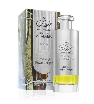 Lattafa Khaltaat Al Arabia Royal Delight Silver parfumeret vand til mænd 100 ml