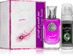 Mahasin Crystal Violet gavesæt til kvinder parfumeret vand 100 ml + deospray 50 ml 100 ml + deosprej 50 ml