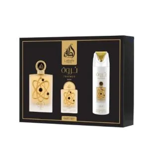 Lattafa Lattafa Pride Tharwah Gold EDP 100 ml + EDP 20 ml + kropsspray 200 ml UNISEX