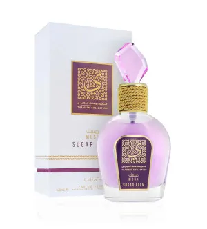 Lattafa Tameen Collection Musk Sugar Plum parfumeret vand unisex 100 ml