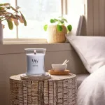 Lavender & Cedar duftlys med trævæge 275 g