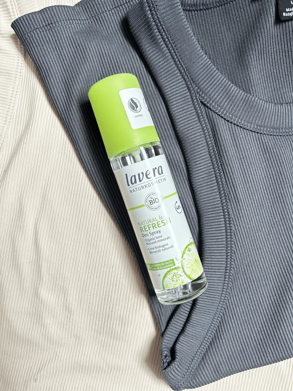 Lavera Deodorant spray Refresh - lime (75 ml) - op til 48 timers beskyttelse