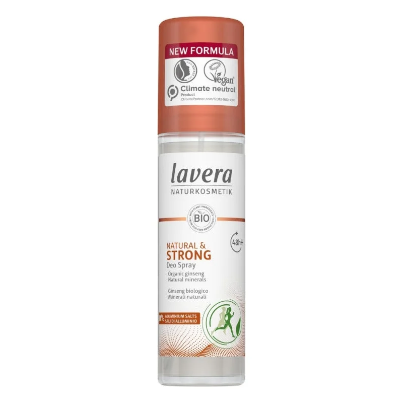 Lavera Deodorant spray Strong (75 ml) - op til 48 timers beskyttelse