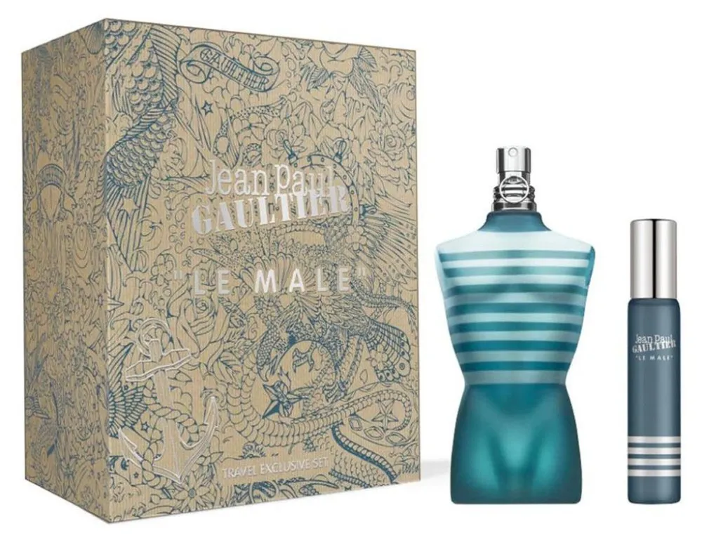 Le Male 125 ml + EDT Eau de Toilette til mænd 20 ml