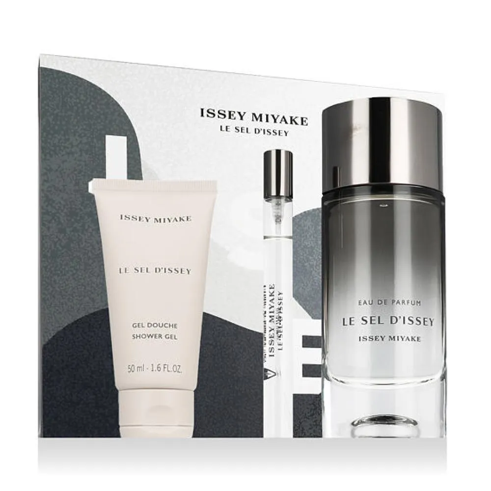 Le Sel d’Issey 100 ml + EDP MINI 10 ml + SG parfumevand til mænd 50 ml
