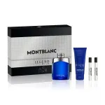 Legend Blue 100 ml + SG til krop og hår 100 ml + EDP MINI 2 x parfumevand til mænd 8 ml