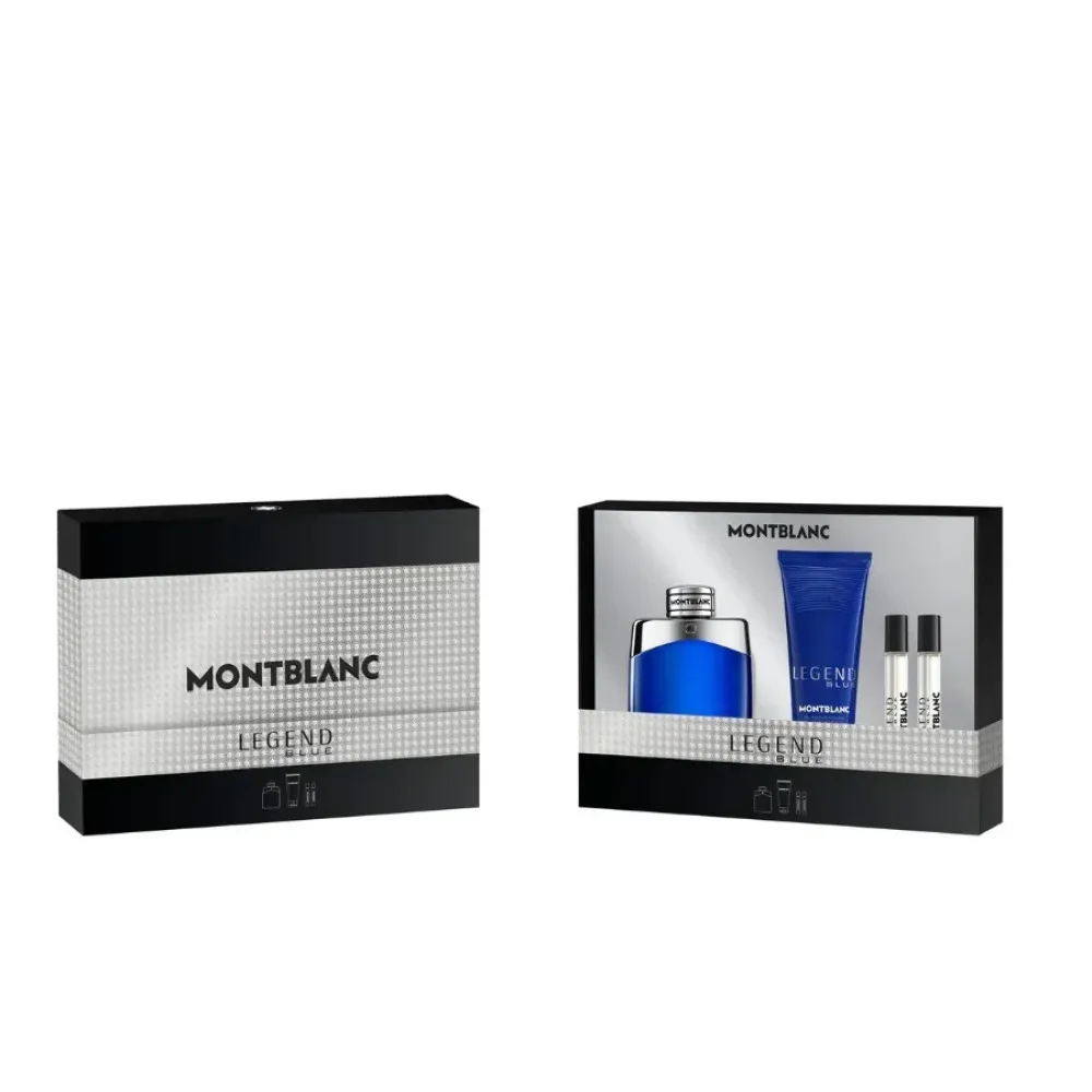 Legend Blue 100 ml + SG til krop og hår 100 ml + EDP MINI 2 x parfumevand til mænd 8 ml