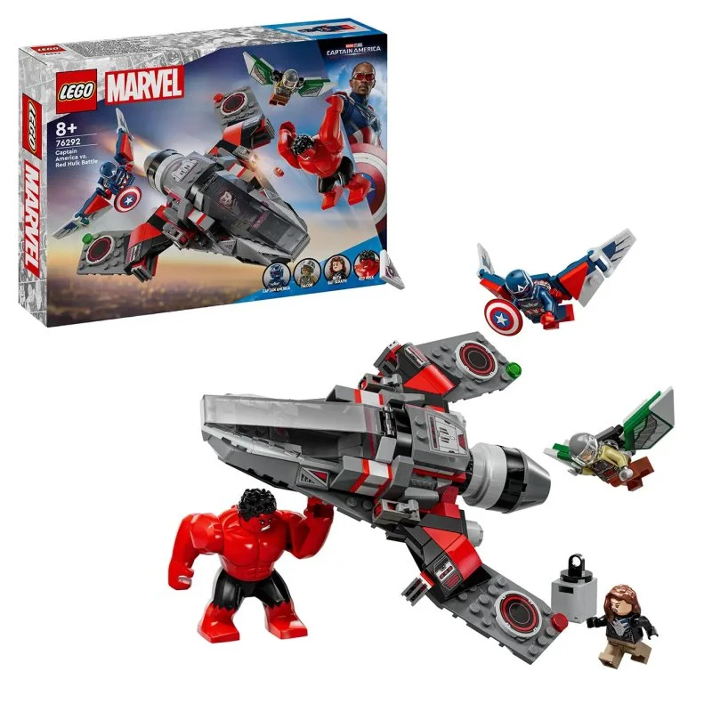 Marvel 76292 Kamp: Captain America vs. Red Hulk