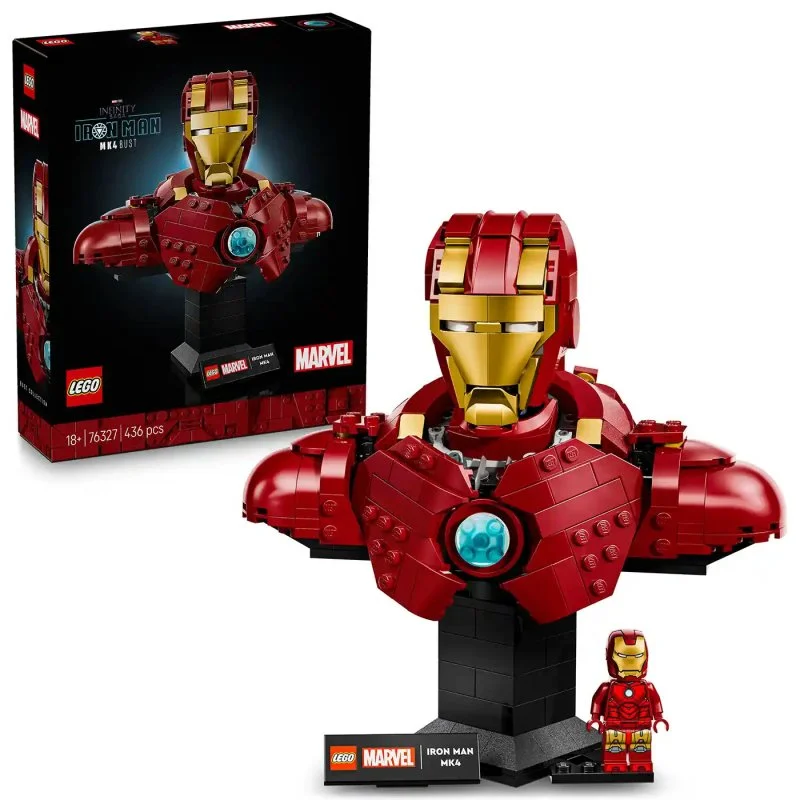 ǀ Marvel 76327 Buste Iron Man MK4